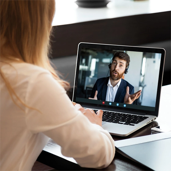 Videotelefonie mit dem Laptop