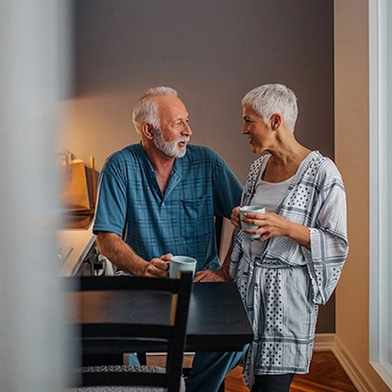 an older couple