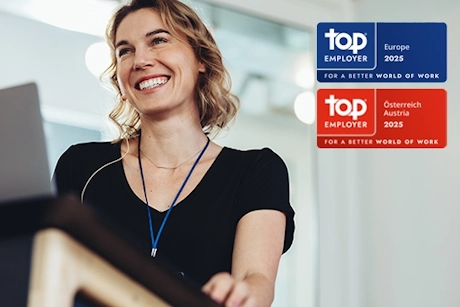 Woman working with a Laptop