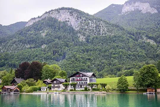 Haus am Wolfgangsee in Österreich