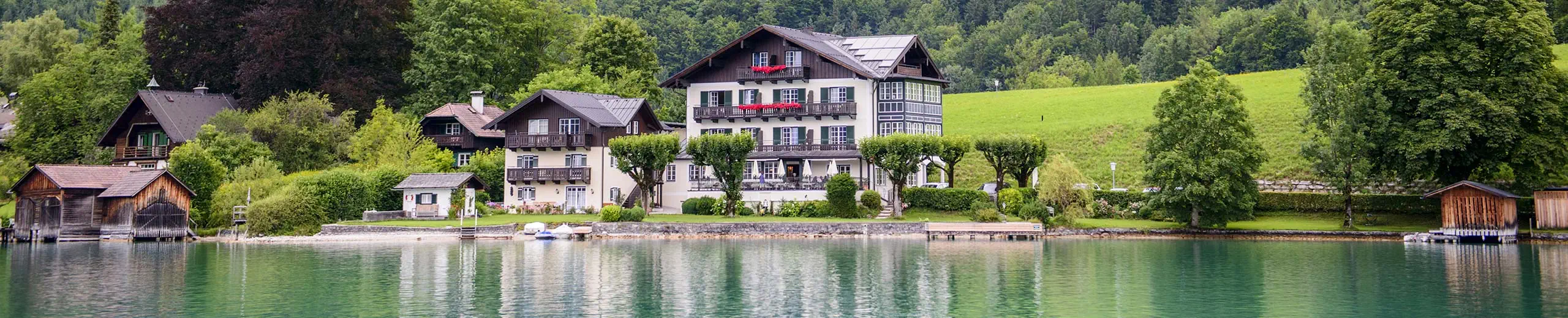 Haus am Wolfgangsee in Österreich