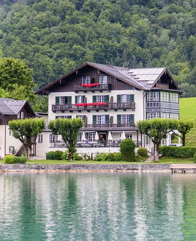 Haus am Wolfgangsee in Österreich