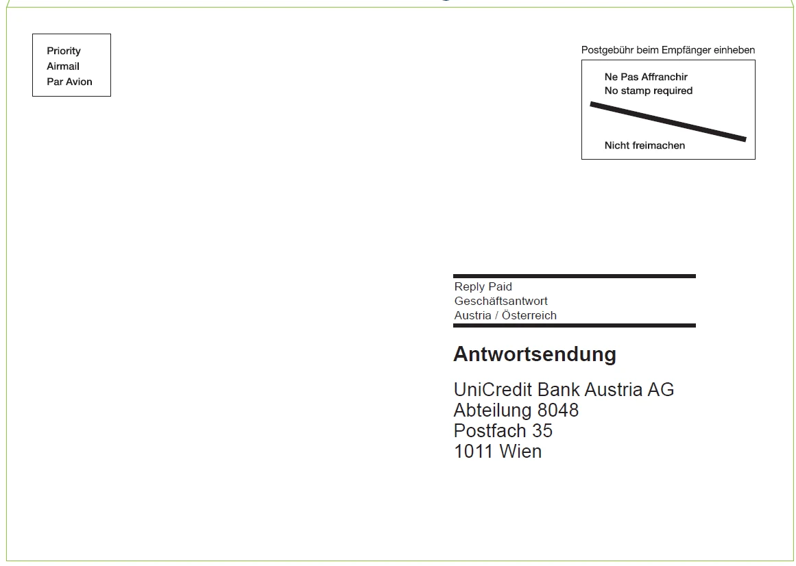 Kuvertmuster